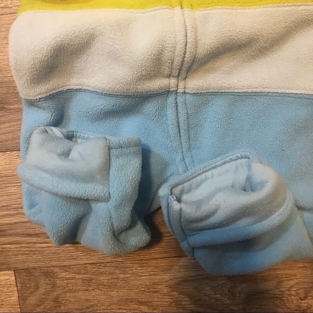 OshKosh Vintage Fleece Hooded Suit Baby 12mo